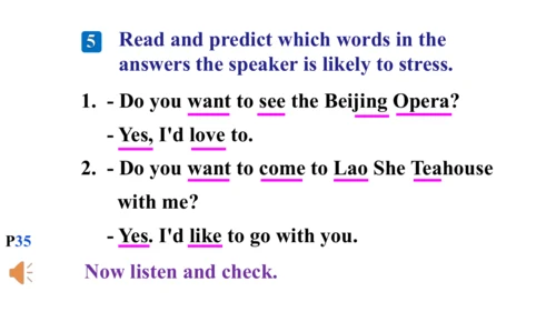 Module 5 Unit 1 I wanted to see the Beijing Opera.