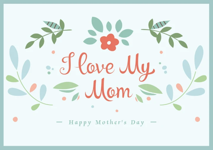 母亲节贺卡祝福卡