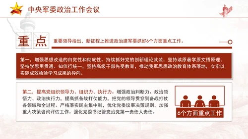 延安中央军委政治工作会议解读学习党课PPT