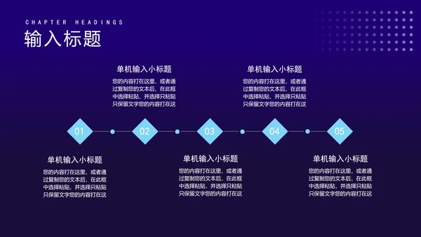 科技风渐变圆环智能产品发布会PPT模板