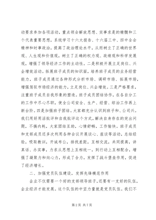 企业单位党建工作个人总结.docx