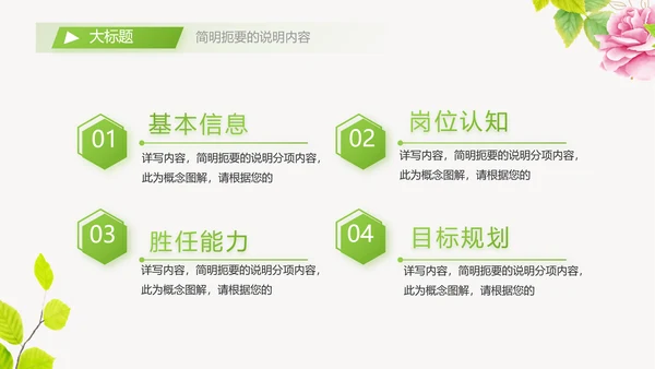 个人简历面试自我介绍岗位竞聘演讲PPT动态模板