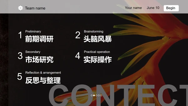 简约风毕业答辩模版PPT模板