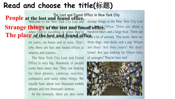 Module 1 Lost and found Unit 2 课件