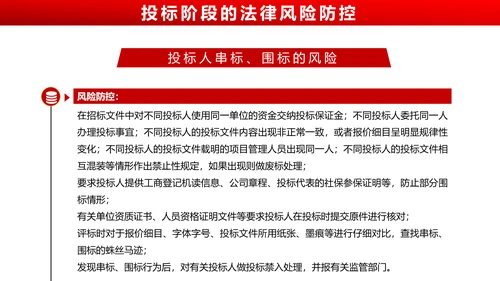 违反招标投标法规_法律责任知识科普PPT