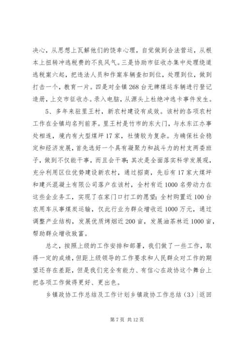 乡镇政协工作总结3篇.docx