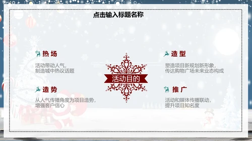 公司企业圣诞节活动策划方案PPT模板