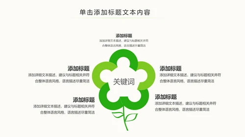 绿色简约眼睛保护视力保护眼科PPT模板