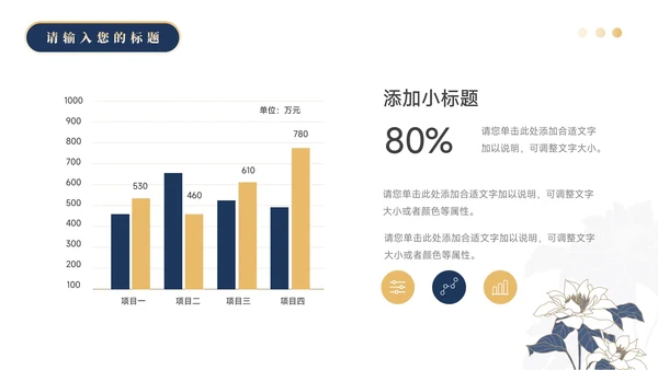 蓝金高级质感蓝金教学设计模板PPT模板
