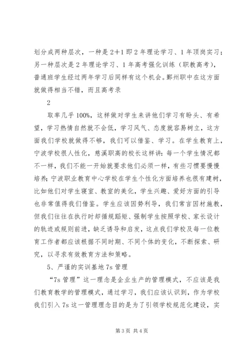 宁波参观学习心得.docx