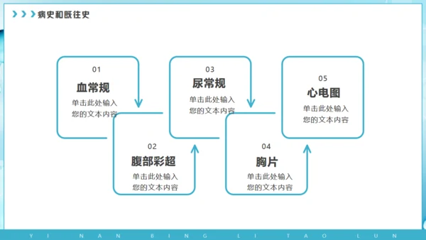 放射科疑难病例讨论动态通用PPT模板