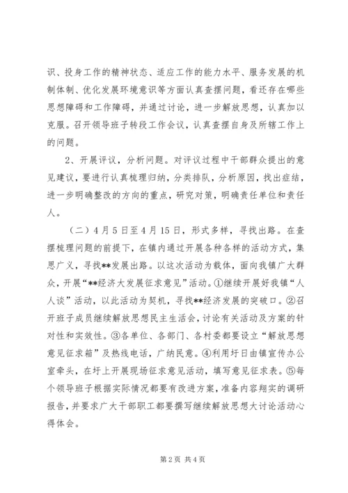 解放思想大讨论活动第二阶段工作方案 (5).docx