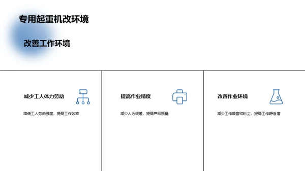 专用起重机：提效神器