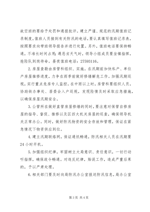 防汛工作应急预案 (4).docx