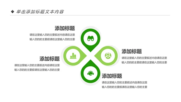绿色生态森林湿地环境保护植树造林PPT模板