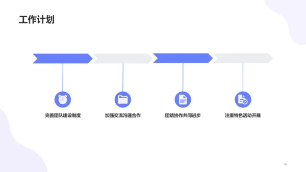 蓝色大学生学生会竞选通用PPT