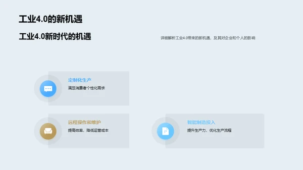 工业4.0：突破与挑战