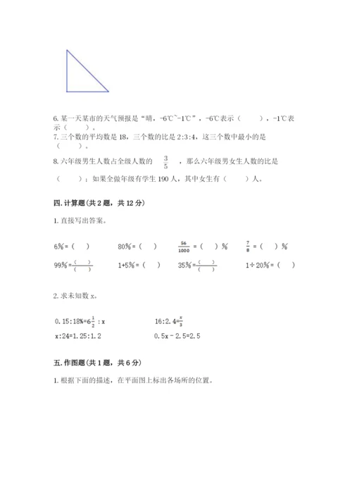 六年级下册数学期末测试卷精品（典型题）.docx