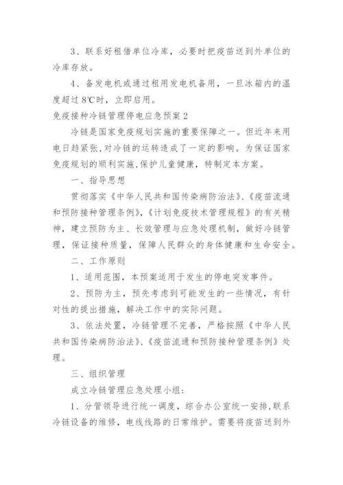 免疫接种冷链管理停电应急预案.docx