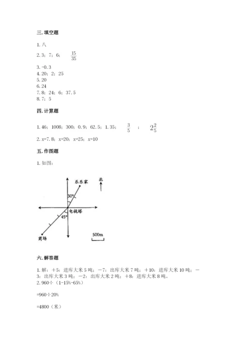 小升初数学期末测试卷（各地真题）word版.docx