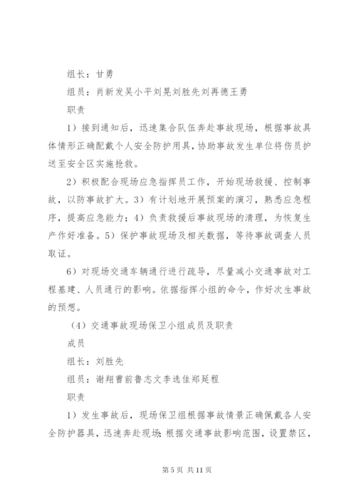 XX风电场重要生产场所着火应急预案.docx