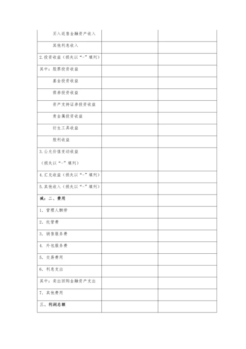 私募基金信息披露年度报告.docx