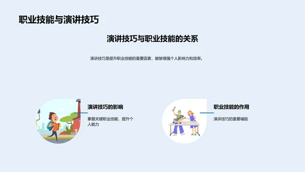 职场演讲技巧研讨PPT模板