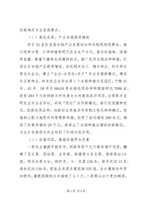 乡镇某年度工作总结暨某年工作思路.docx