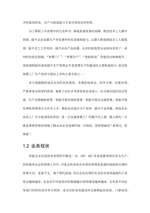 智慧工厂可视化方案.docx