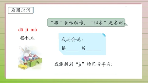【课堂无忧】汉语拼音-6.  j q x 任务型教学（第2课时）（课件）