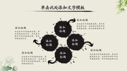中国风中国工商银行动态PPT模板