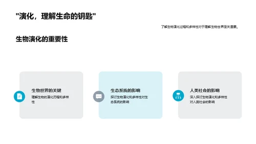 生物演化与多样性