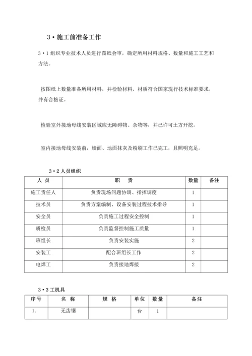 接地装置综合项目施工专项方案作业指导说明书.docx