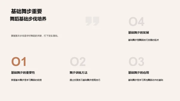 舞步与音乐的韵律