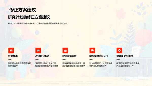 答辩规划与方法PPT模板