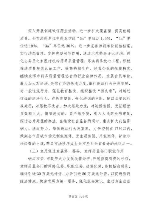 市药监局年度文明创建工作计划.docx