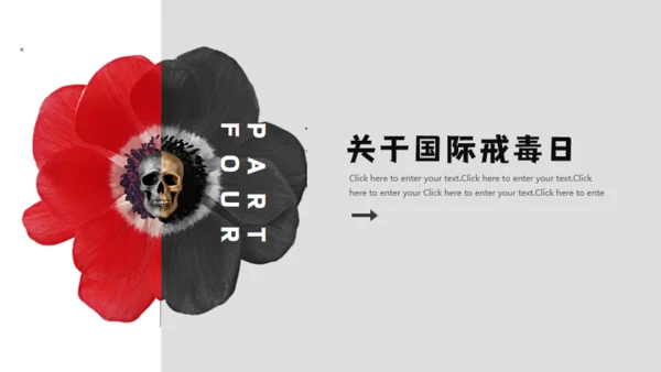 青少年禁毒宣传安全教育通用PPT模板