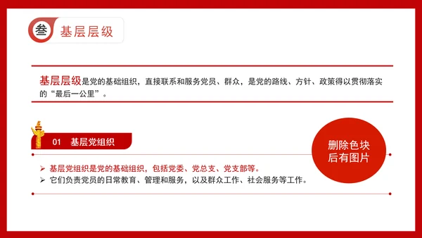 党支部党务知识微党课：党组织结构详解ppt课件