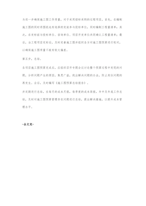 浅析施工图预算编制管理.docx