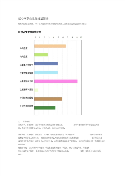 大学生职业生涯规划大赛范文8000字以上