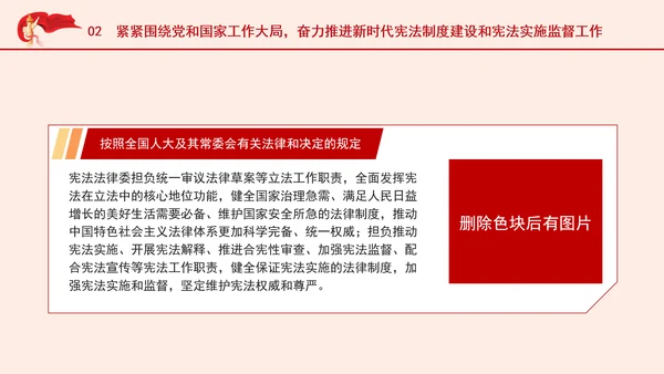 学宪法主题党课提高宪法实施和监督水平PPT课件