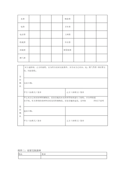 链家正规房屋租赁合同