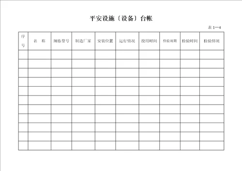 最新安全管理台帐