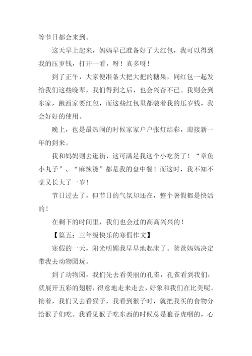 快乐的寒假作文250字.docx