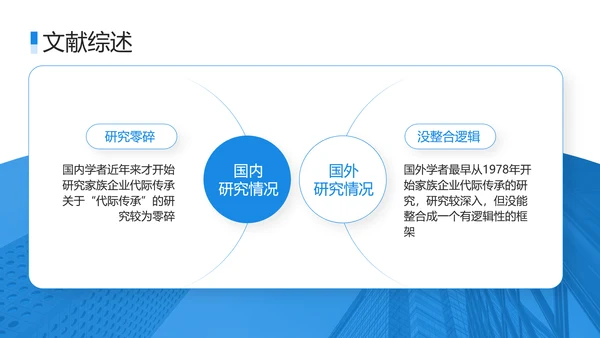 蓝色商务风论文答辩PPT