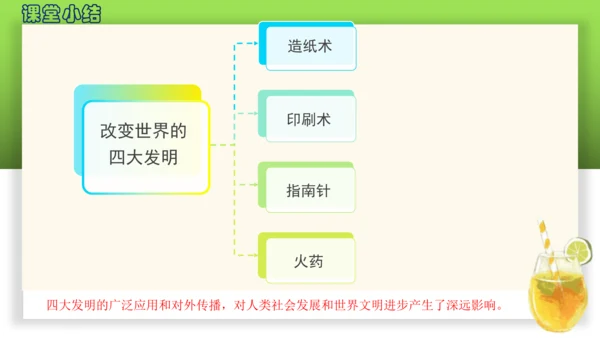 9.4改变世界的四大发明-2023-2024学年五年级道德与法治上册精美课件（部编版）