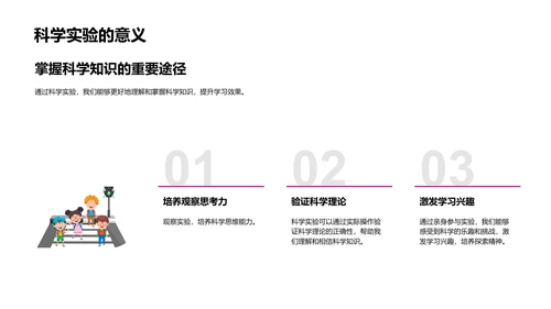 探索科学实验课PPT模板