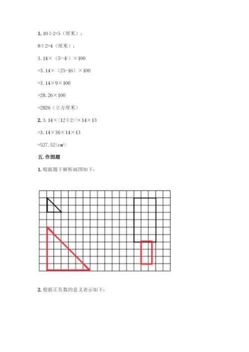 人教版六年级下册数学期末测试卷丨精品(有一套)-(2).docx