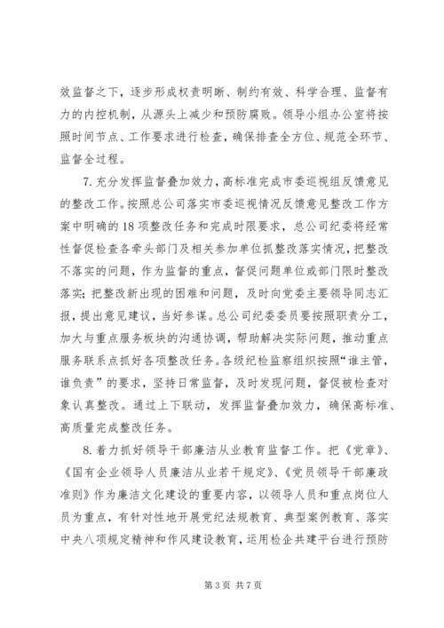 公司纪检监察工作要点.docx