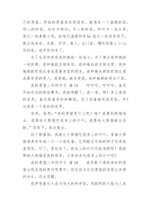 我的愿望二年级作文.docx